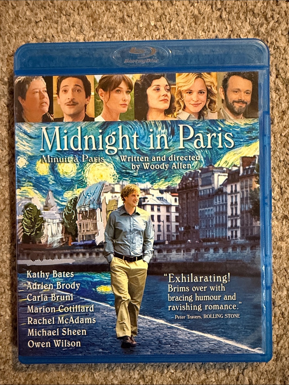 Midnight in Paris Blu-ray Movie